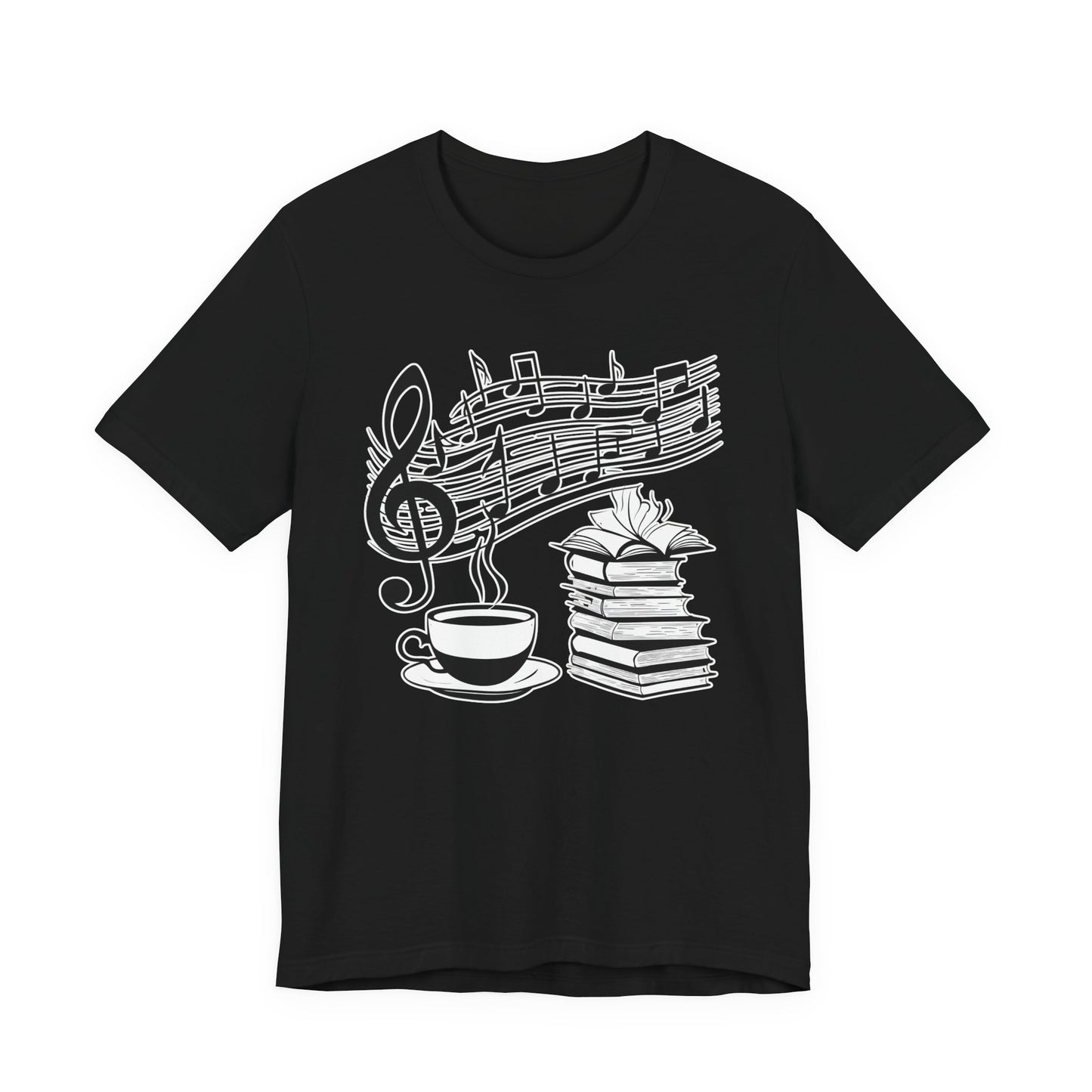 Book, Coffee and Music III T-Shirt