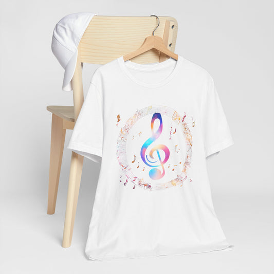 Pink Music Note T-Shirt