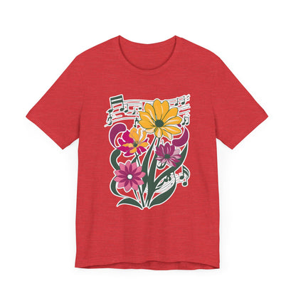 Flower and Music X T-Shirt