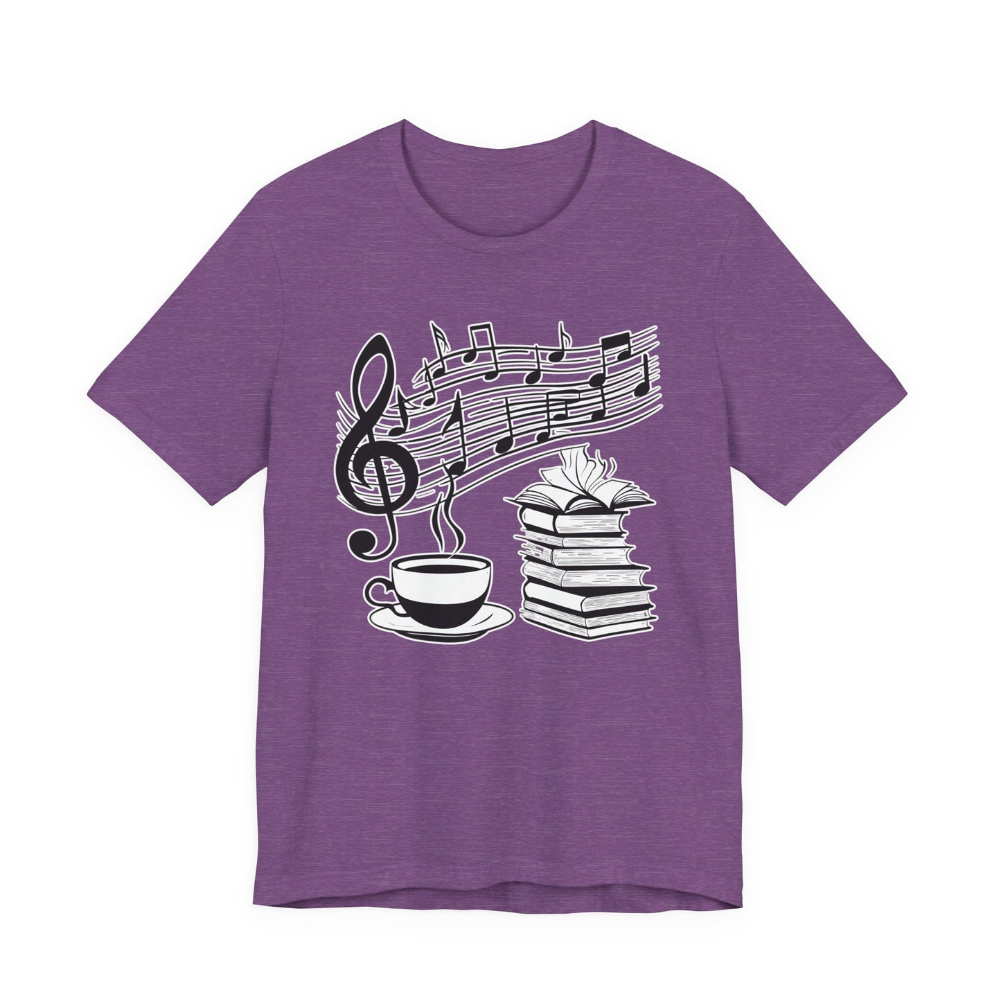 Book, Coffee and Music III T-Shirt