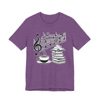Book, Coffee and Music III T-Shirt