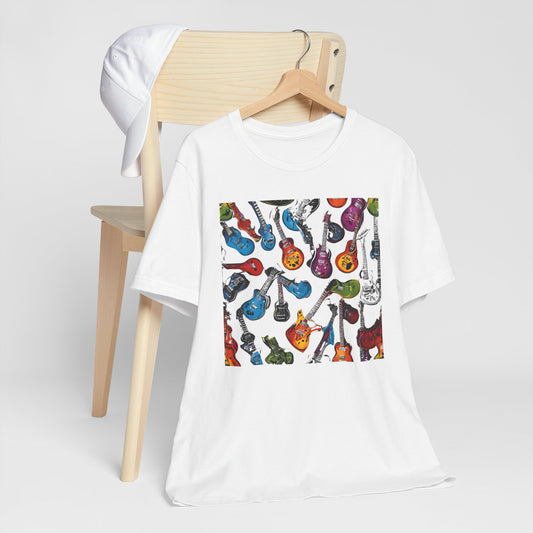 Colorful Multiple Guitars T-Shirt