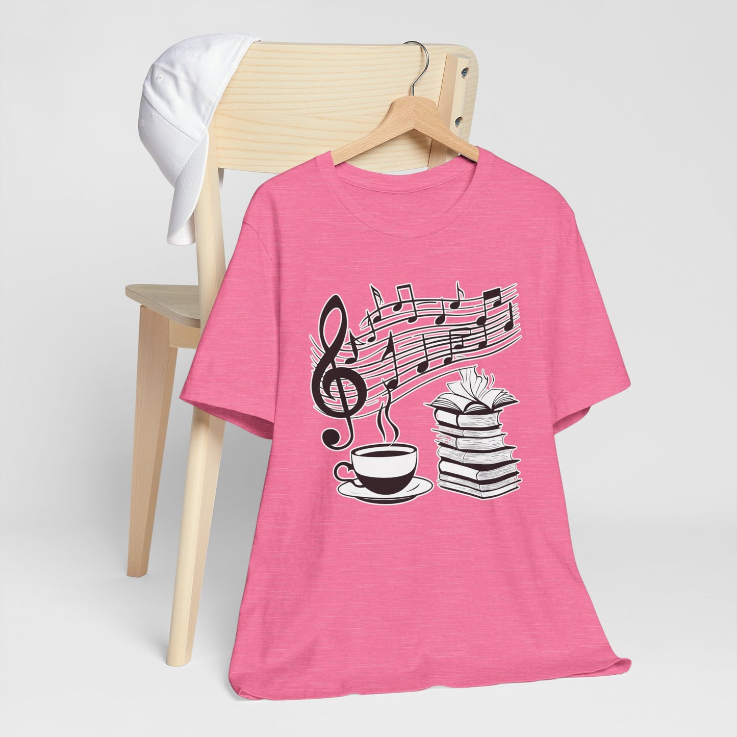 Book, Coffee and Music III T-Shirt