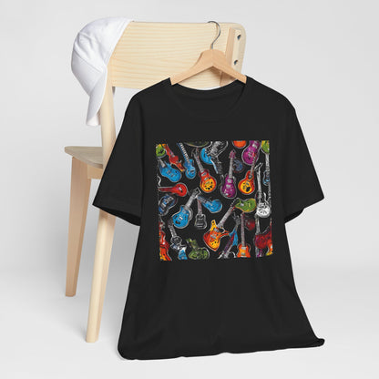 Colorful Multiple Guitars T-Shirt