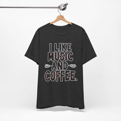 Coffee, Cats and Music VII T-Shirt