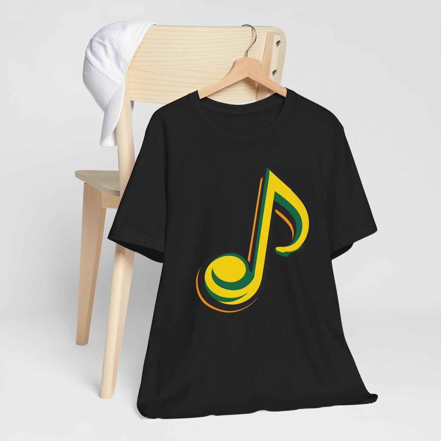 Golden Music Note T-Shirt