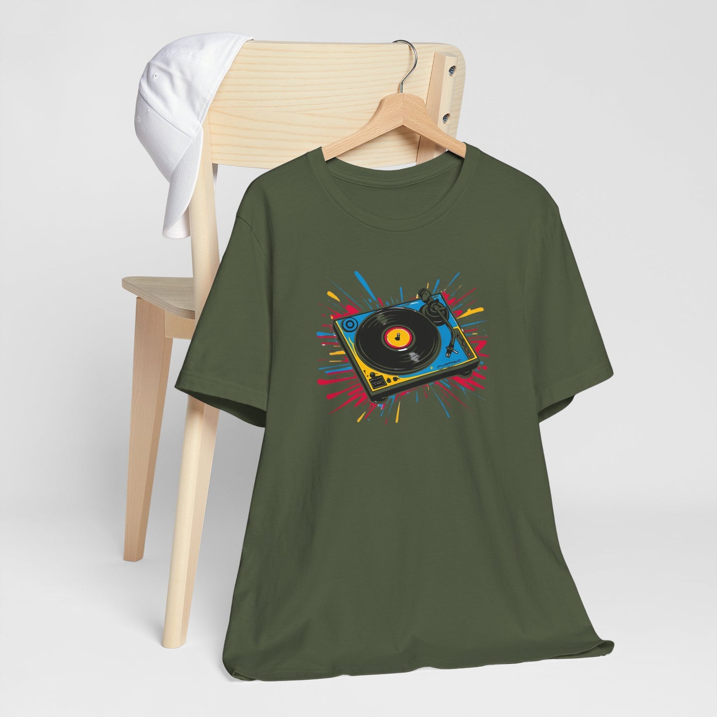 Colorful Vinyl Record T-Shirt