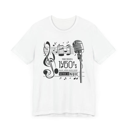Music Note and Microphone T-Shirt