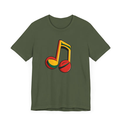 Colorful Music Note T-Shirt