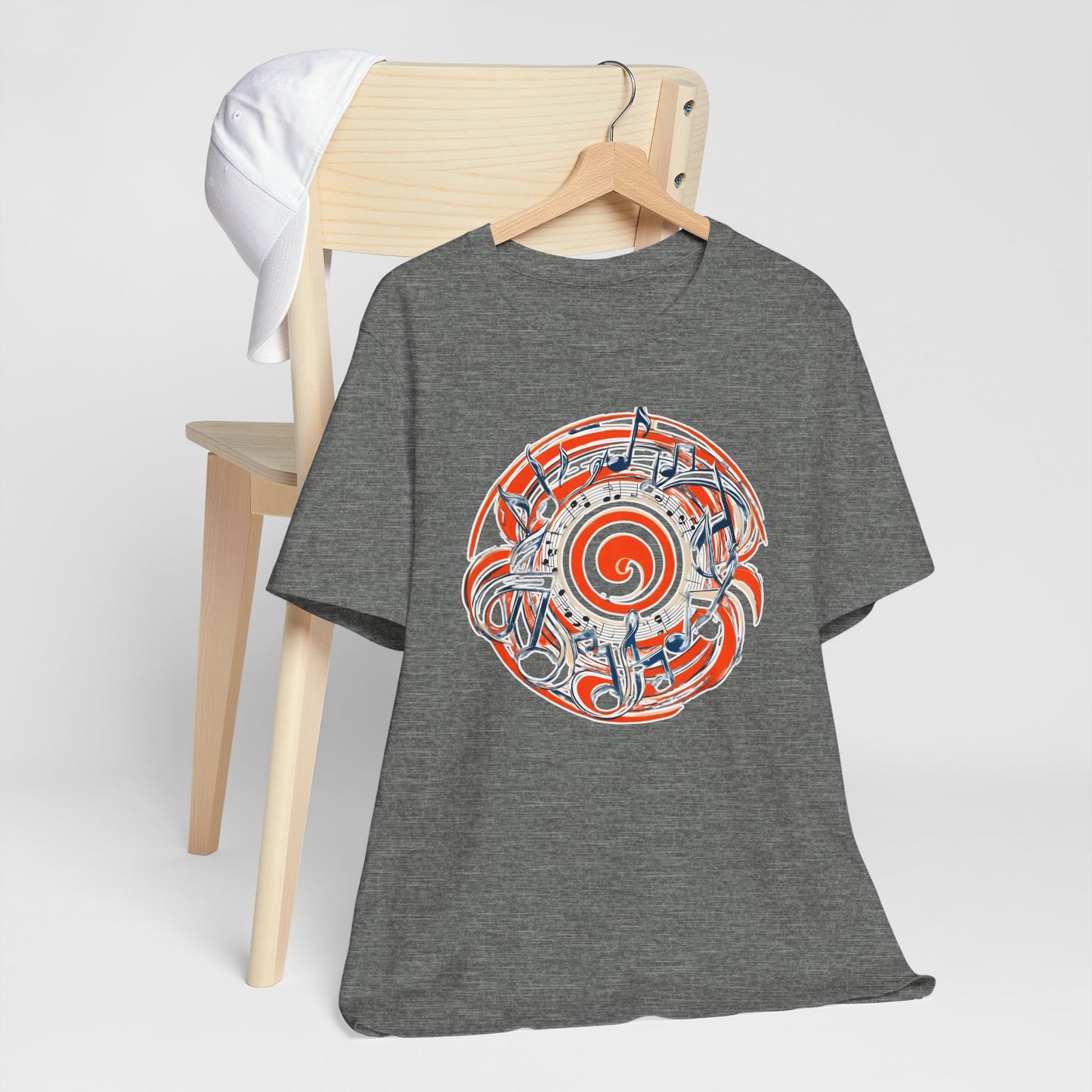Round Music Note T-Shirt
