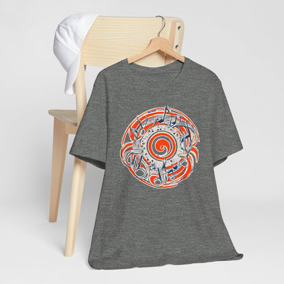 Round Music Note T-Shirt