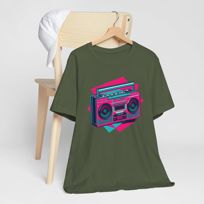 Pink Radio Recorder T-Shirt
