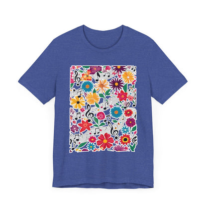 Flower and Music VI T-Shirt
