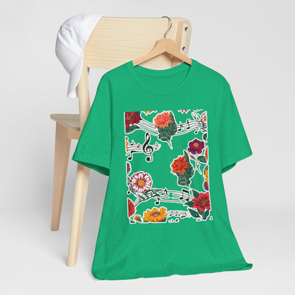 Flower and Music II T-Shirt