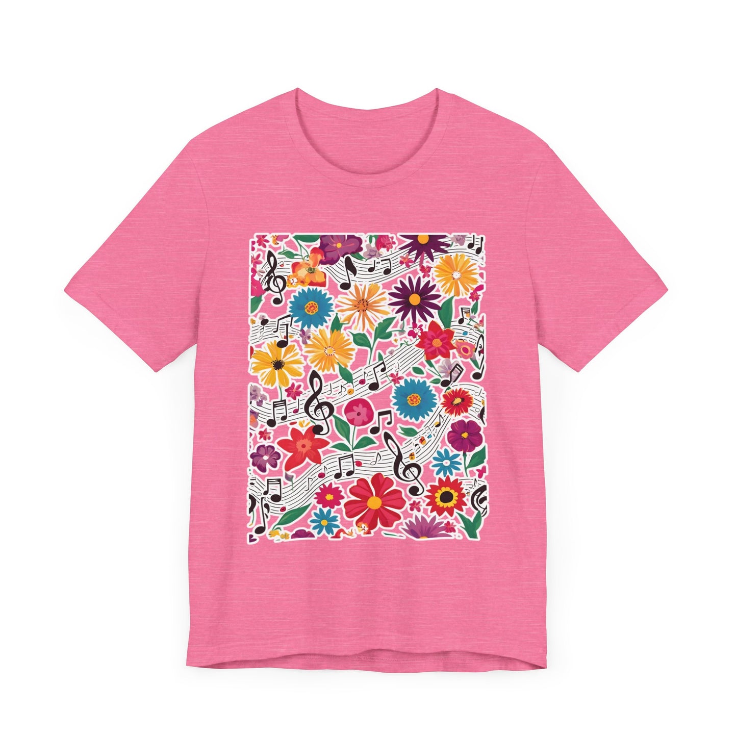 Flower and Music VI T-Shirt