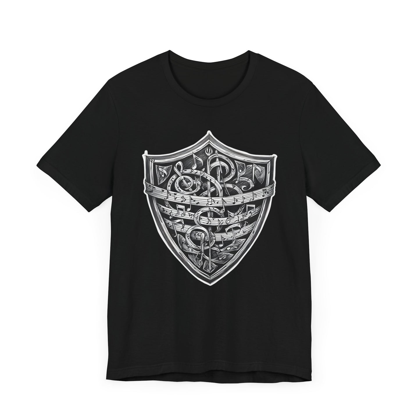 Music Note Shield T-Shirt