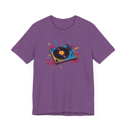 Colorful Vinyl Record T-Shirt