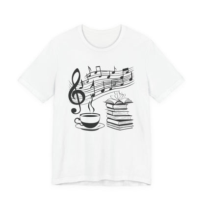 Book, Coffee and Music III T-Shirt
