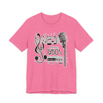 Music Note and Microphone T-Shirt