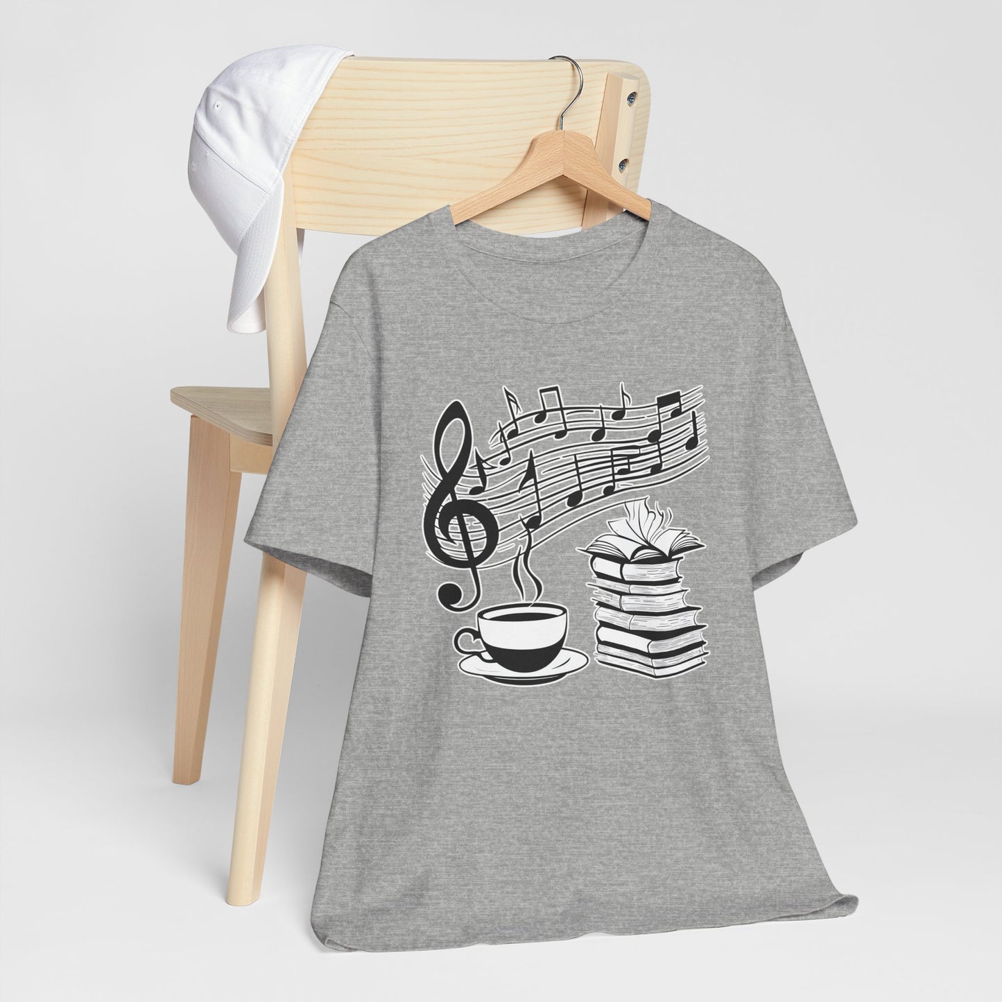 Book, Coffee and Music III T-Shirt