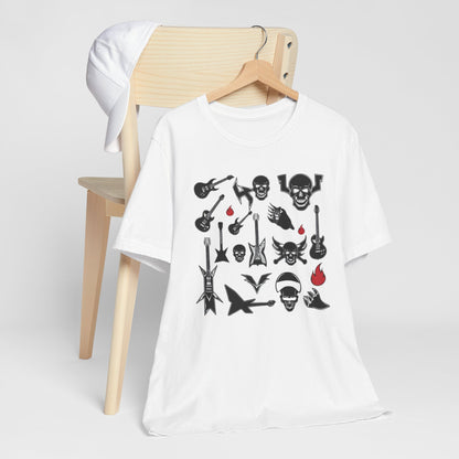 Instruments Over Skulls T-Shirt