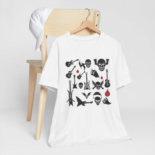 Instruments Over Skulls T-Shirt