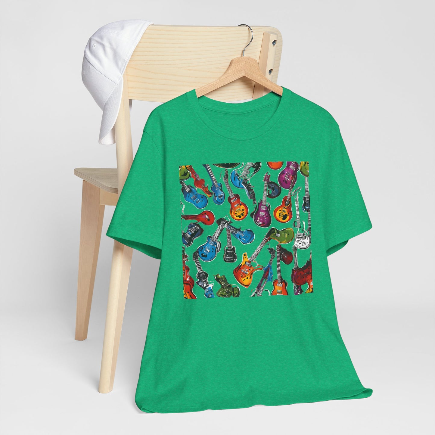 Colorful Multiple Guitars T-Shirt