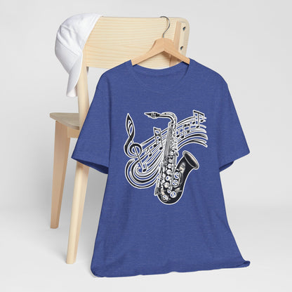 Note Saxophone T-Shirt
