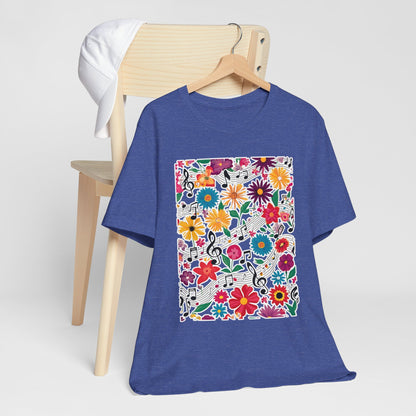 Flower and Music VI T-Shirt