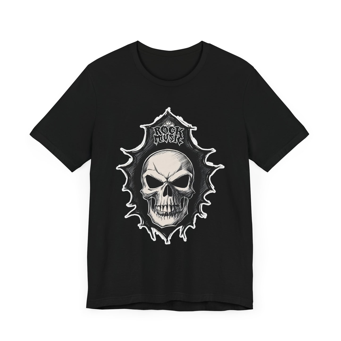 Skull Background T-Shirt