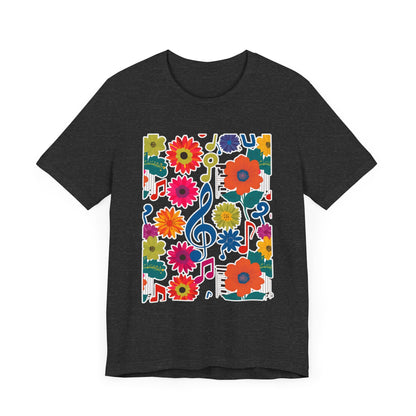 Flower and Music VII T-Shirt