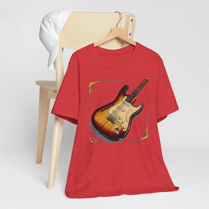 Brown Guitar T-Shirt