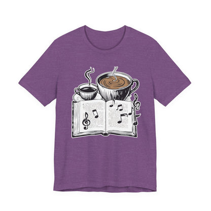 Book, Coffee and Music II T-Shirt