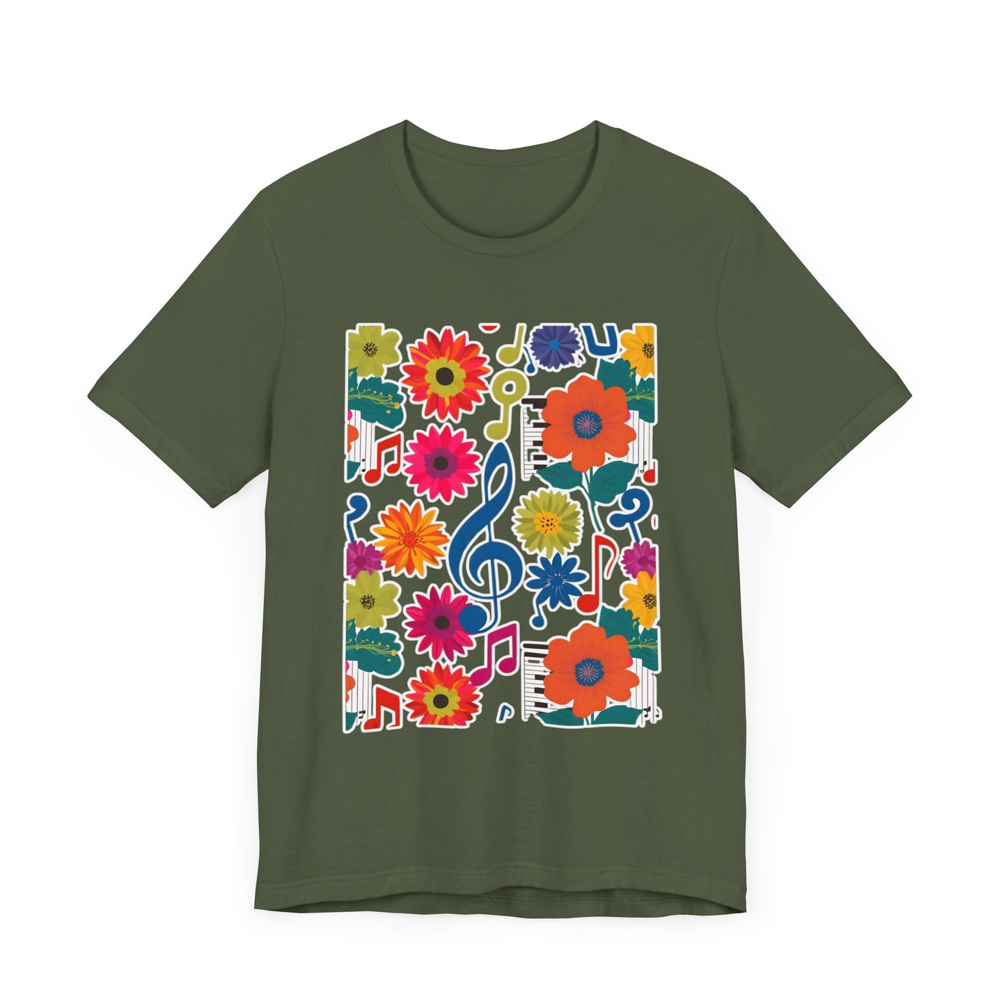 Flower and Music VII T-Shirt