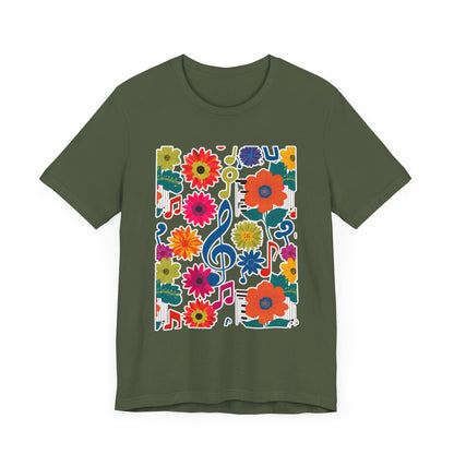 Flower and Music VII T-Shirt