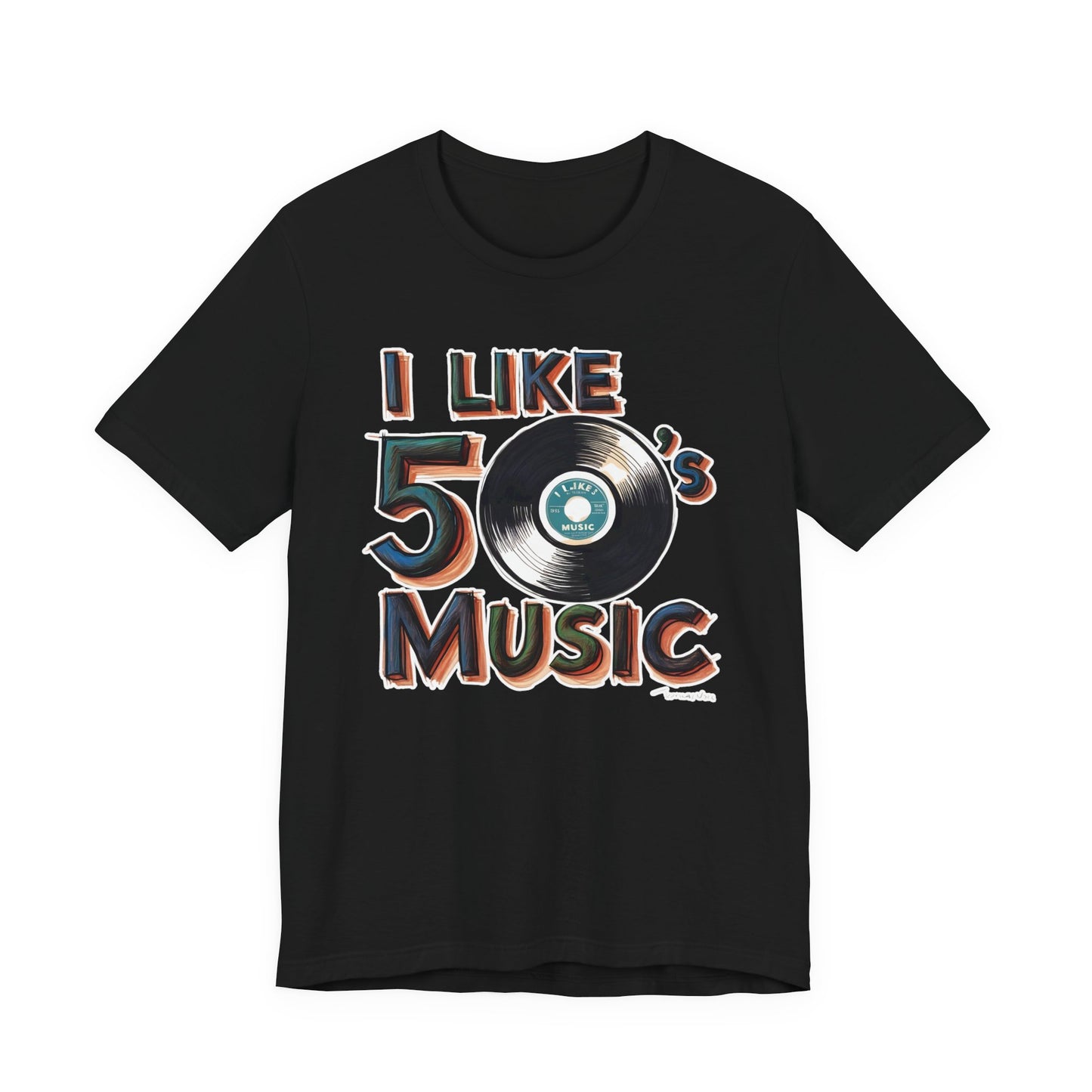 50s Vinyl Record T-Shirt