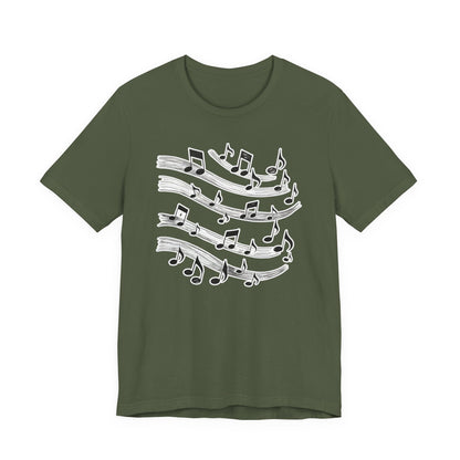 Music Notes Wave T-Shirt