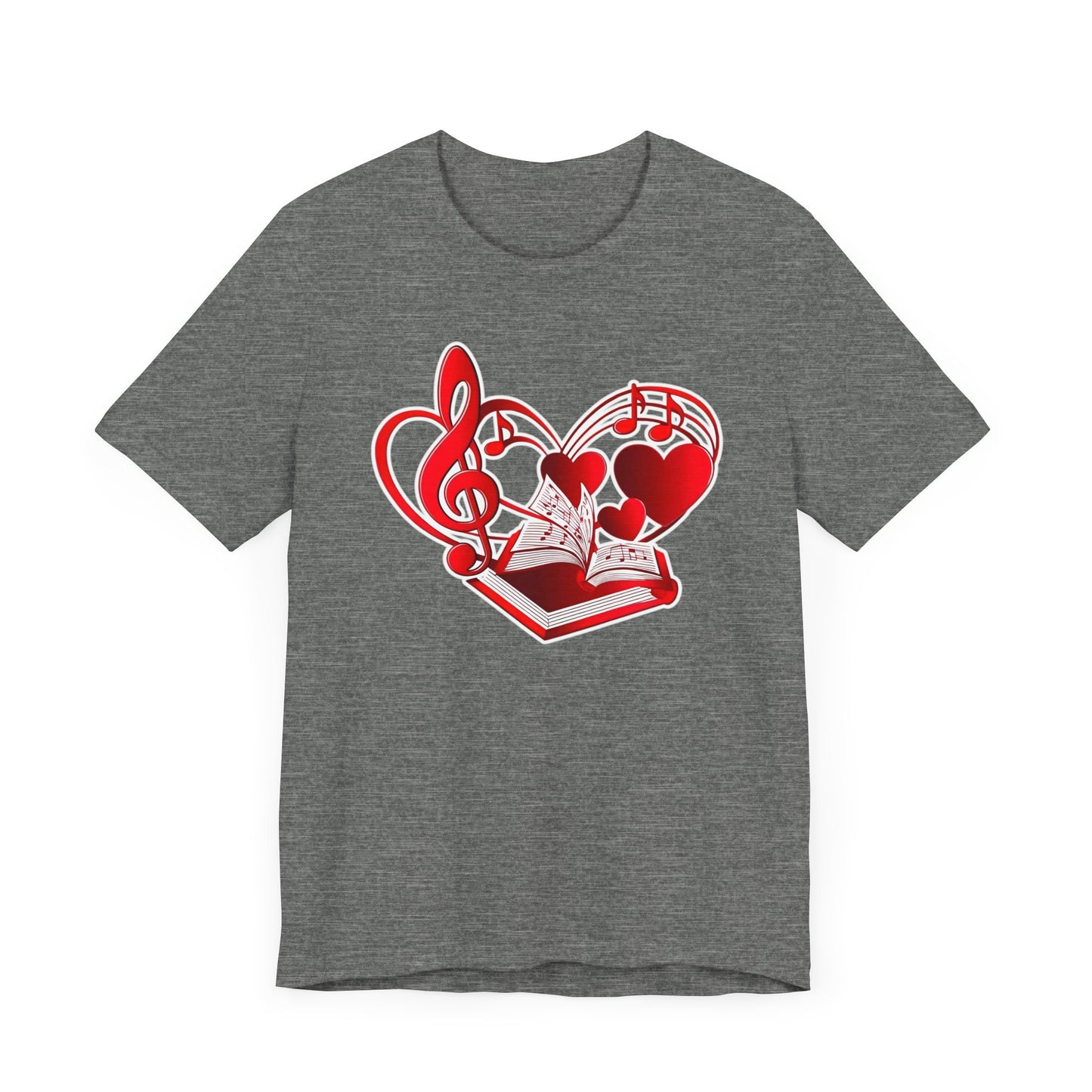 Heart, Music and Books II T-Shirt