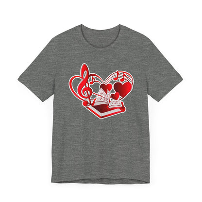 Heart, Music and Books II T-Shirt