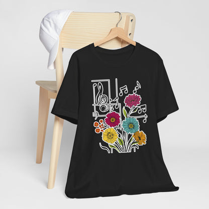 Flower and Music VIII T-Shirt