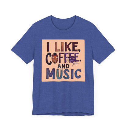 Coffee, Cats and Music VI T-Shirt