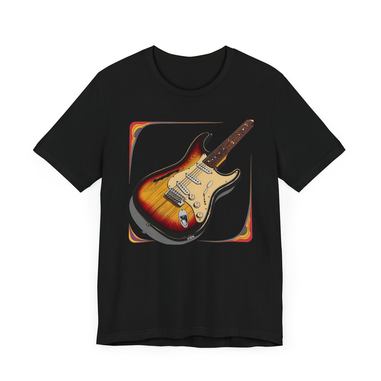 Brown Guitar T-Shirt