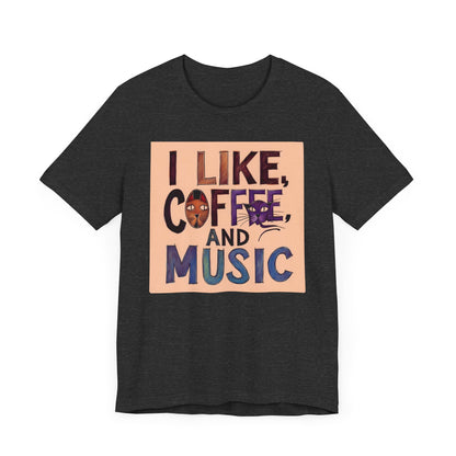 Coffee, Cats and Music VI T-Shirt