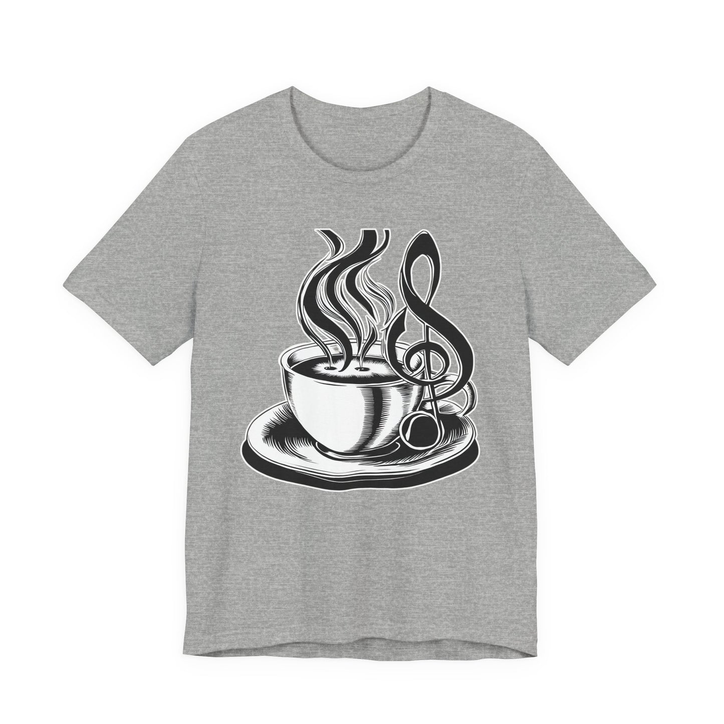Coffee x Music Note T-Shirt