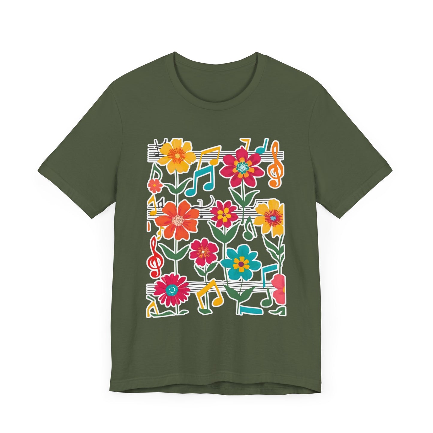 Flower and Music IV T-Shirt