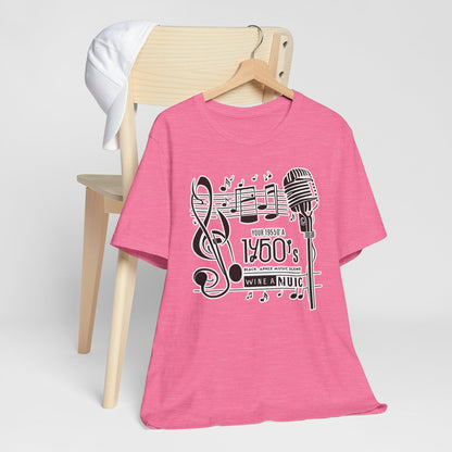 Music Note and Microphone T-Shirt