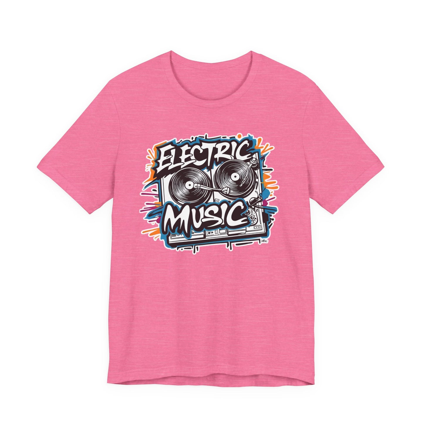 Gray Vinyl Record T-Shirt