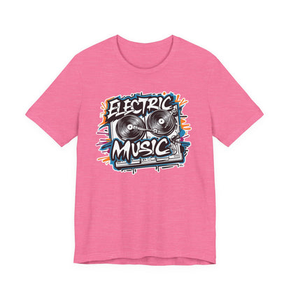 Gray Vinyl Record T-Shirt