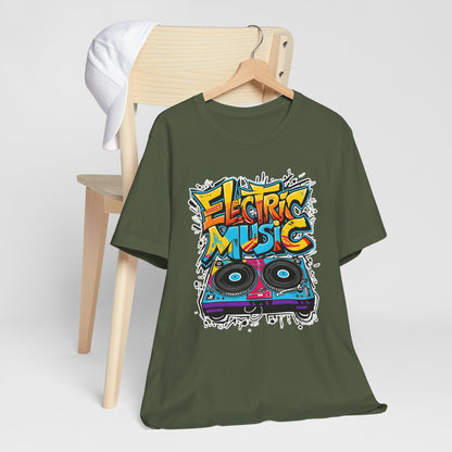 Electric Vinyl Record T-Shirt