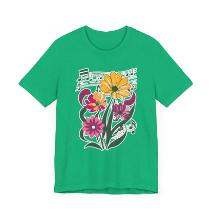 Flower and Music X T-Shirt